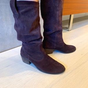 Brown boots for women by Banana Republic